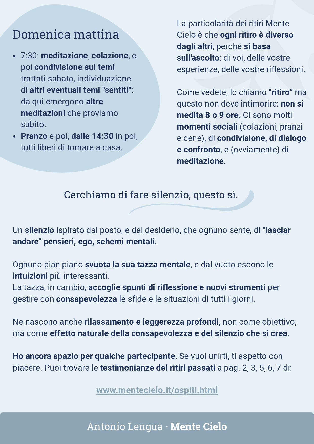 Ritiro meditazione giugno 2026 - locandina 2